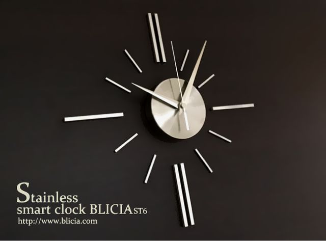 壁掛け時計 Blicia St6 商品詳細 モダン壁掛け時計おしゃれな高級デザイナーズクロック販売 Blicia